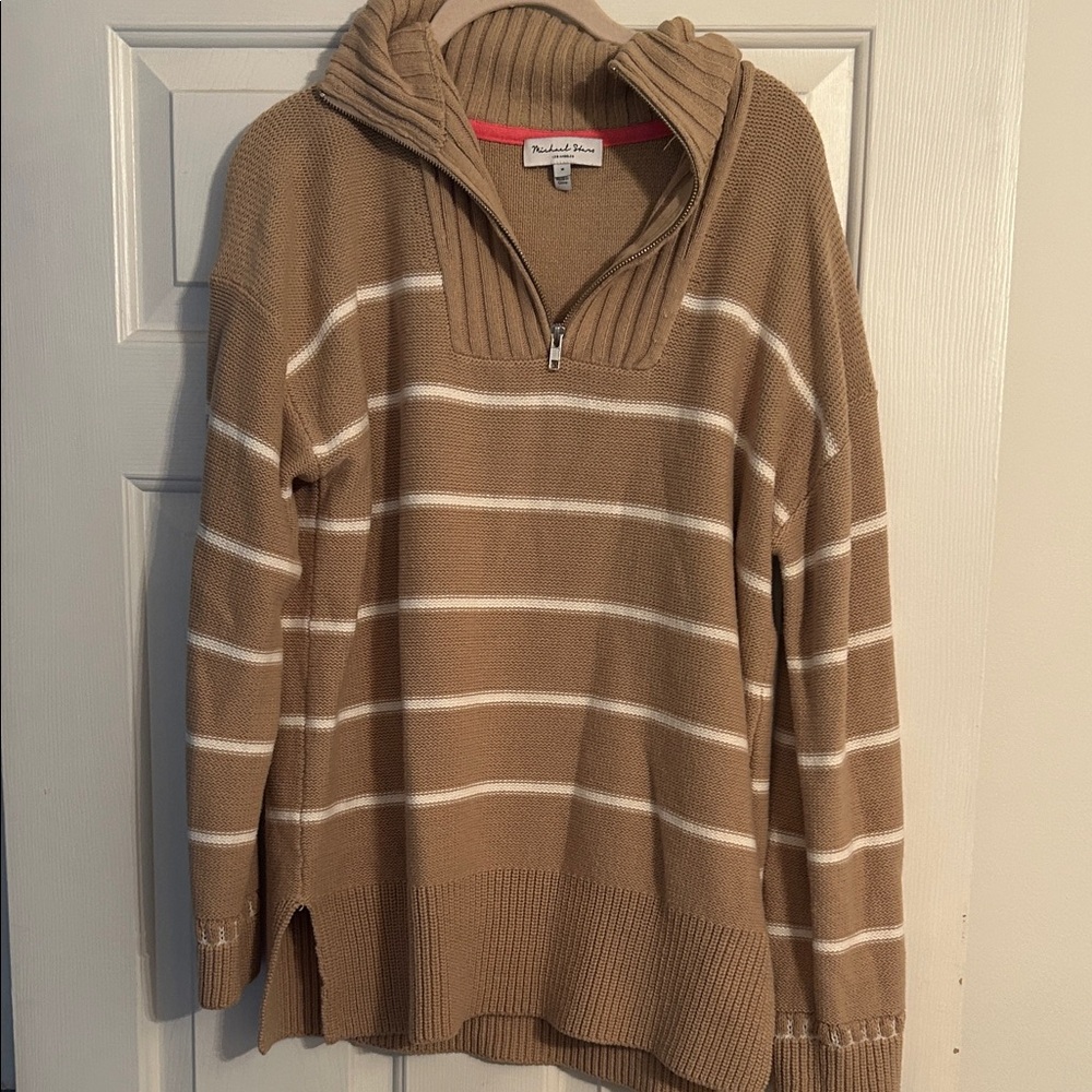 Michael Stars Tan Knit Sweater